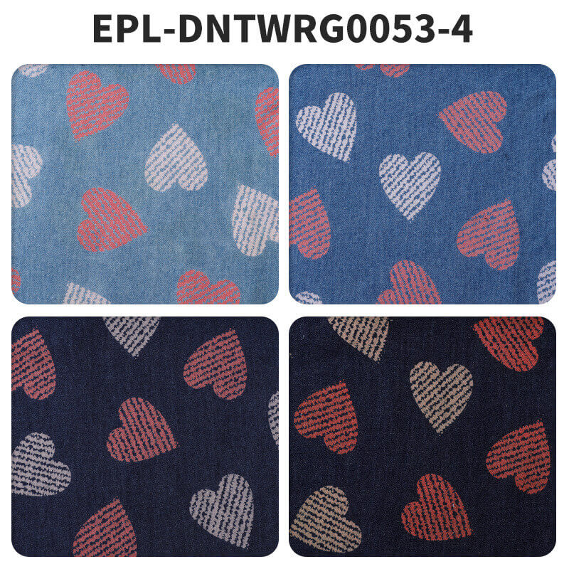 Printed 100% Cotton Woven Denim Fabric for Blouse Wholesale Supplier 6